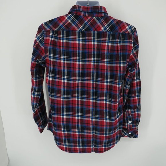 Standard Issue NYC Mens Plaid Cotton Button Down Shirt M NWT $98 - Picture 3 of 4
